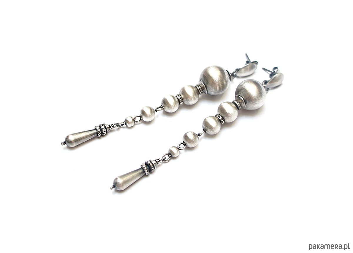 kolczyki srebrne Silver ball vol. 6- kolczyki 1