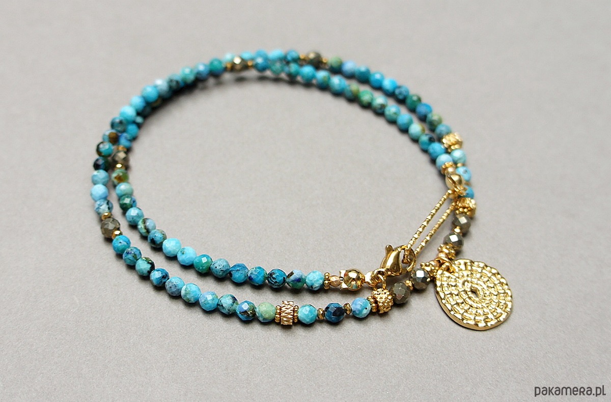 chokery Opal niebieski  vol. 2 /29.10.25/ choker -  Szlachetna kolekcja 4