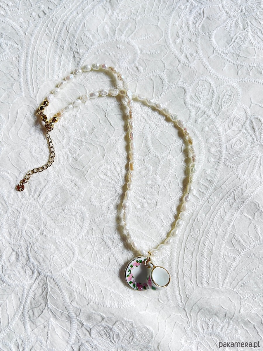 chokery Naszyjnik Herbatka 3