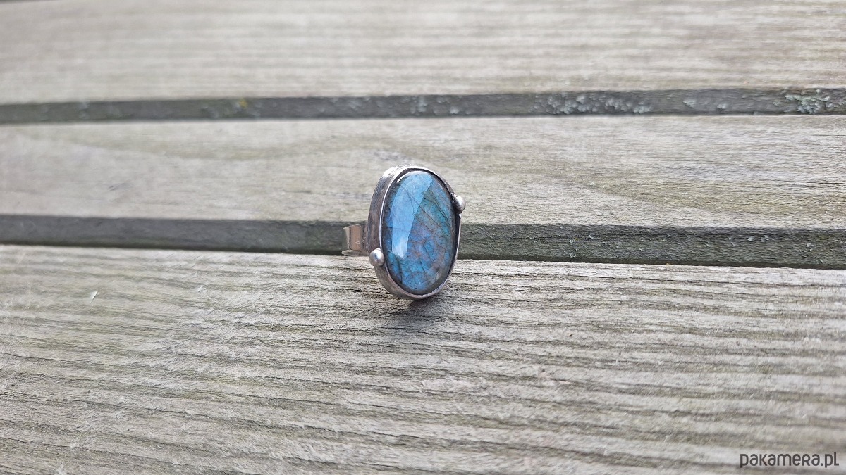 pierścionki - różne Niebieski - pierścionek regulowany 3