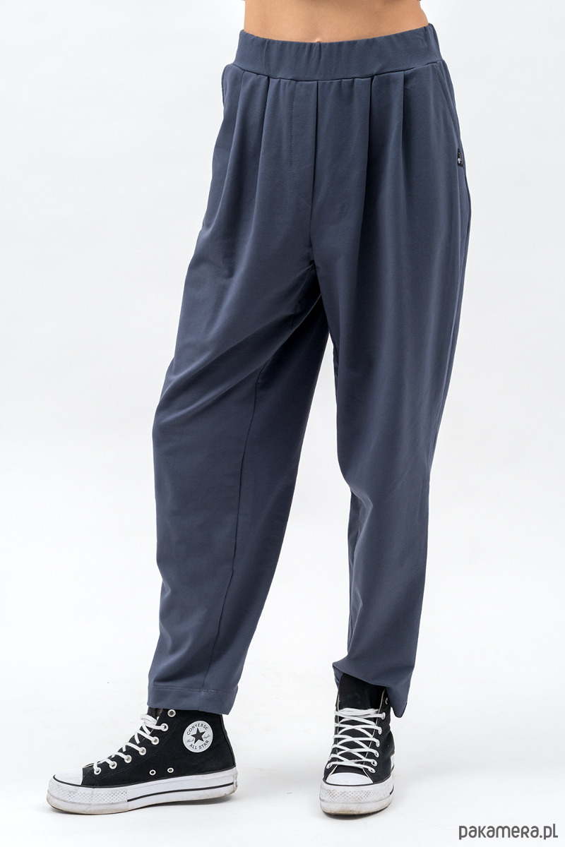spodnie dresowe damskie Dresowe spodnie damskie ,,ADALET" grafit 2