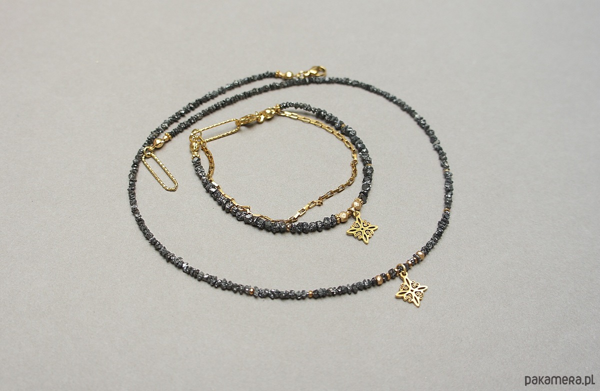 chokery Diamenty black  vol. 3 /choker/-  naszyjnik - Szlachetna kolekcja 6