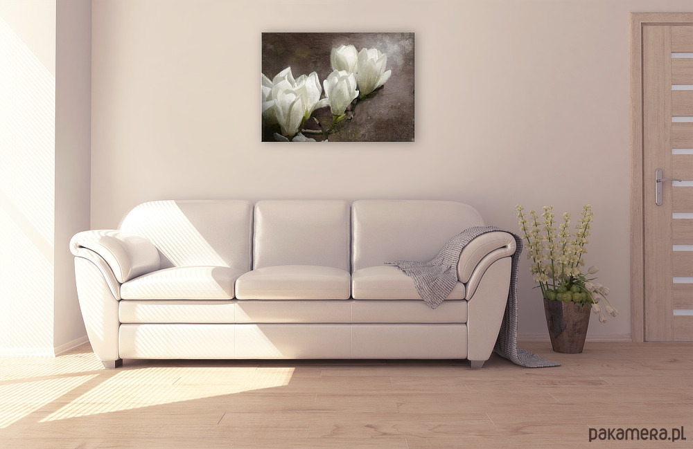obrazy Obraz - Magnolia - wydruk na płótnie 1