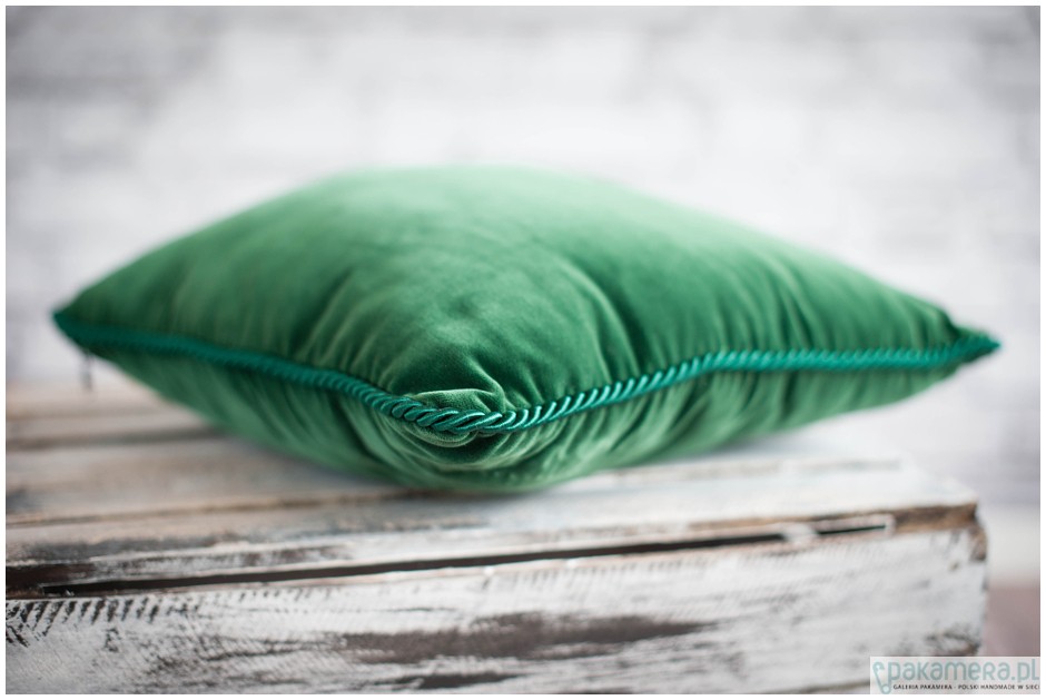 poduszki, poszewki - różne Poduszka Bottle Green  7