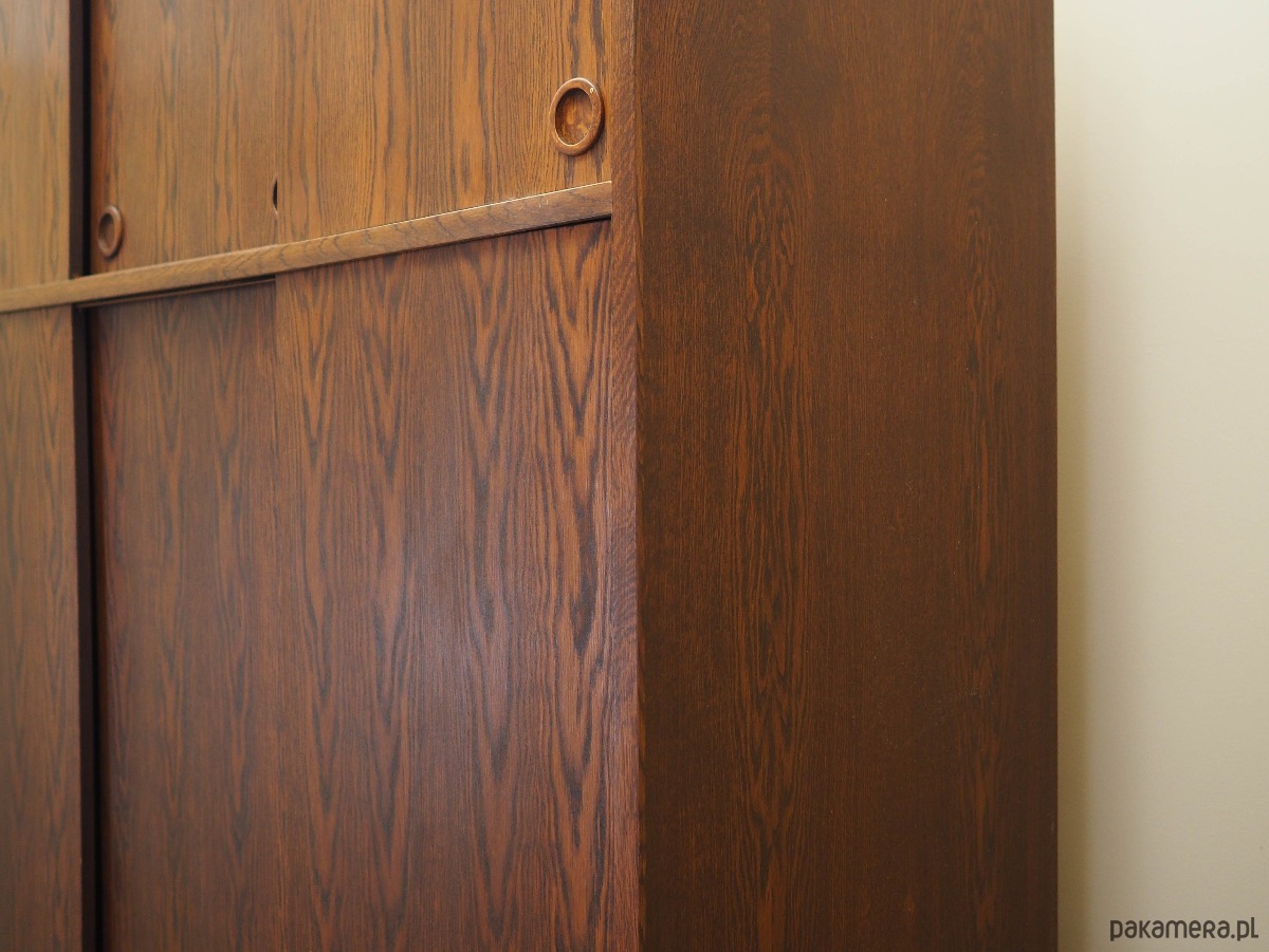 szafki Szafa dębowa, duński design, lata 70, produkcja: Tage Mogensen 7