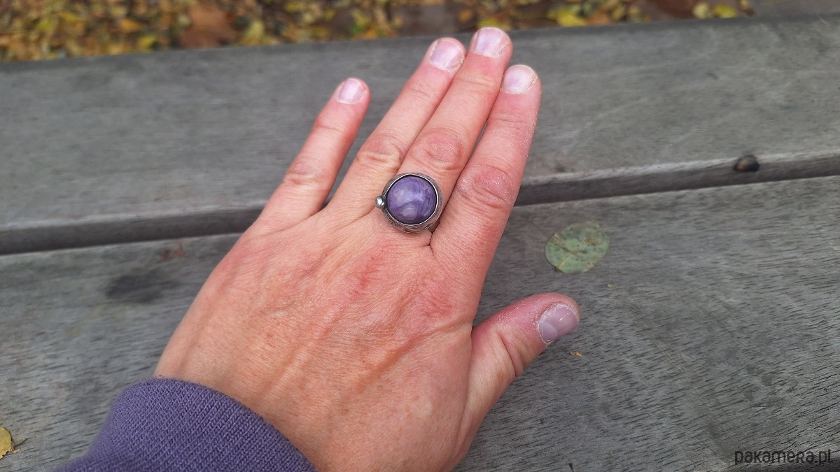 pierścionki - różne Czaroit - pierścionek regulowany 4