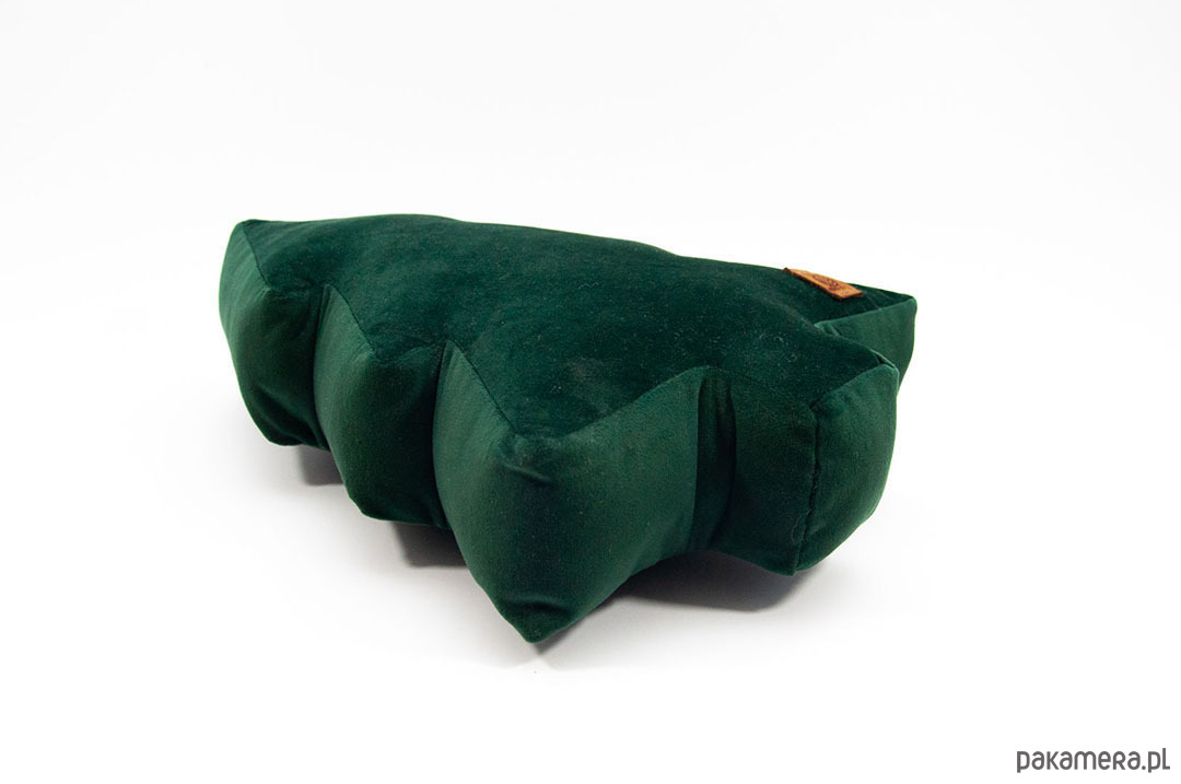 choinki Welurowa poduszka dekoracyjna drzewko choinka. 3