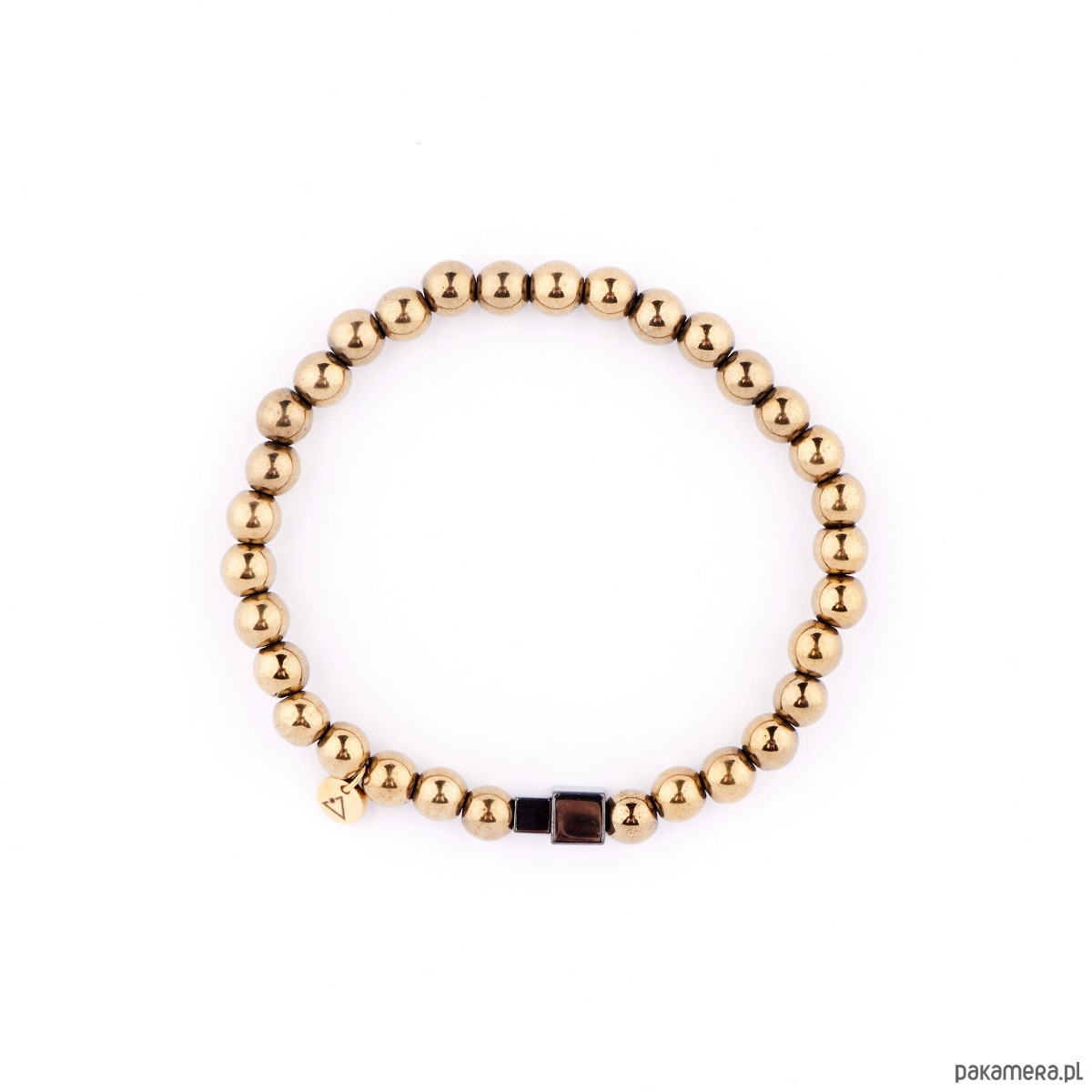 biżuteria męska Set 3 męskich bransoletek Black&Gold 2