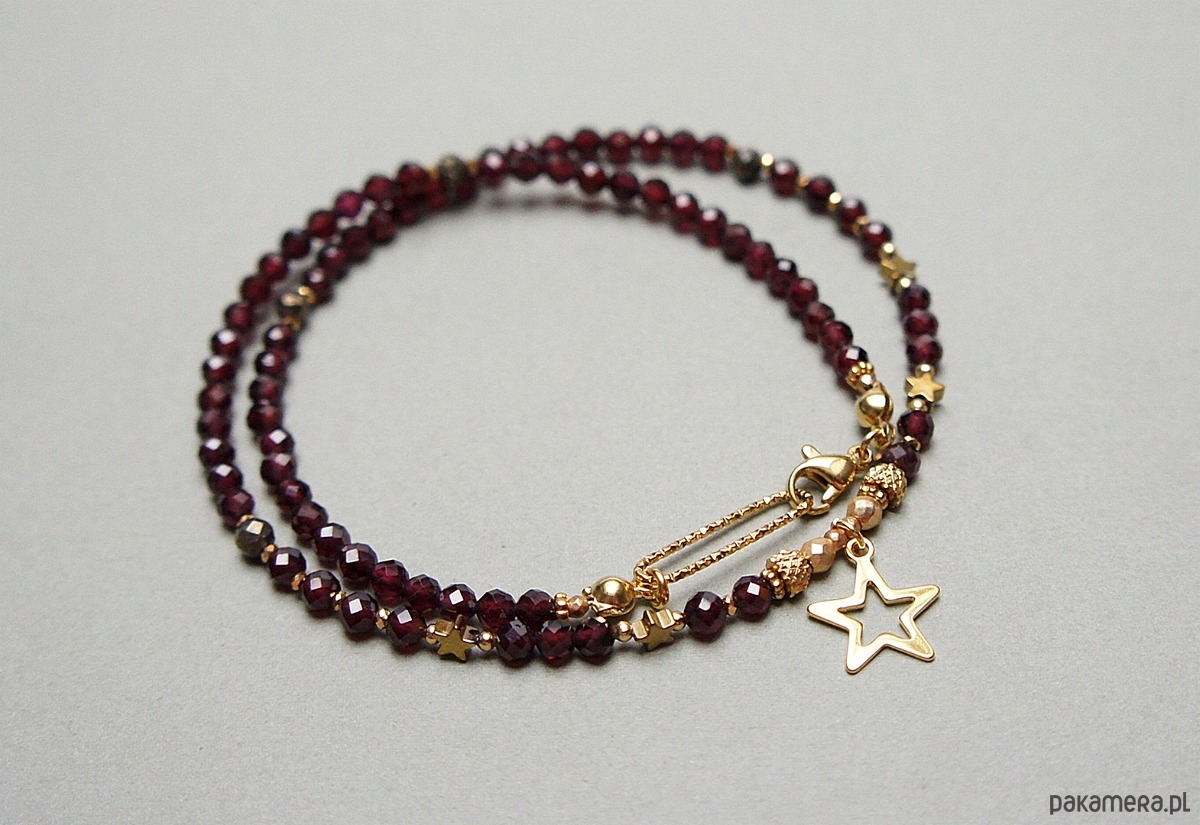 chokery Granaty choker vol. 14 /05.12.24/- Szlachetna kolekcja 6