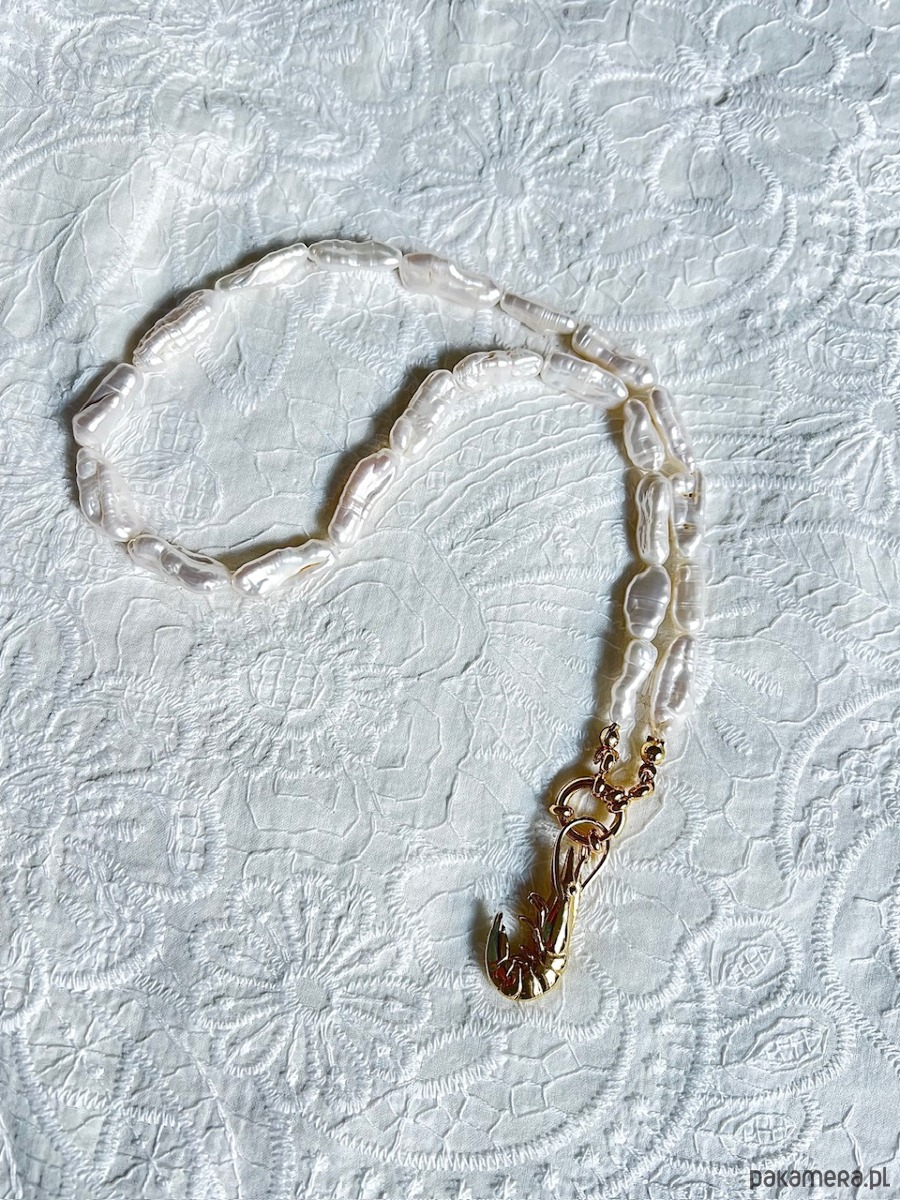 chokery Naszyjnik  Krewetka Gold 2