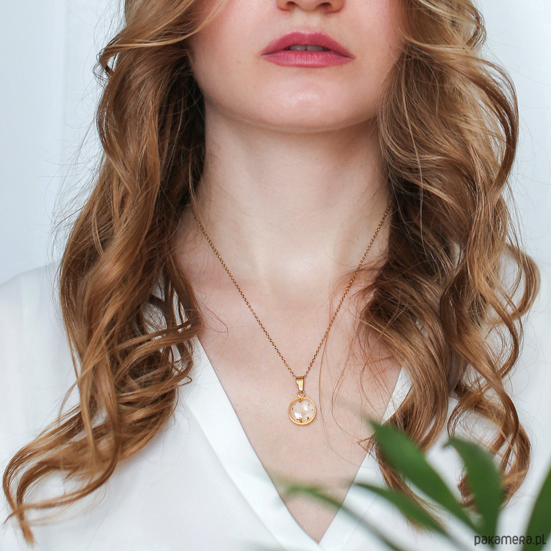 wisiory Wisiorek z rzęsek dmuchawca 4