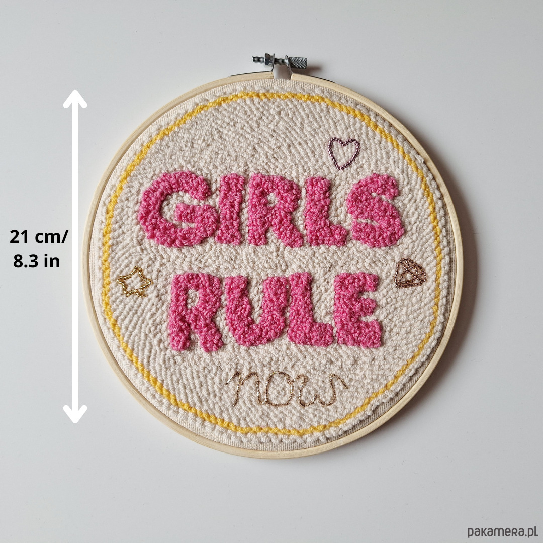 obrazy i plakaty do pokoju dziecięcego Girls Rule Now- dekoracja dla nastolatki 5