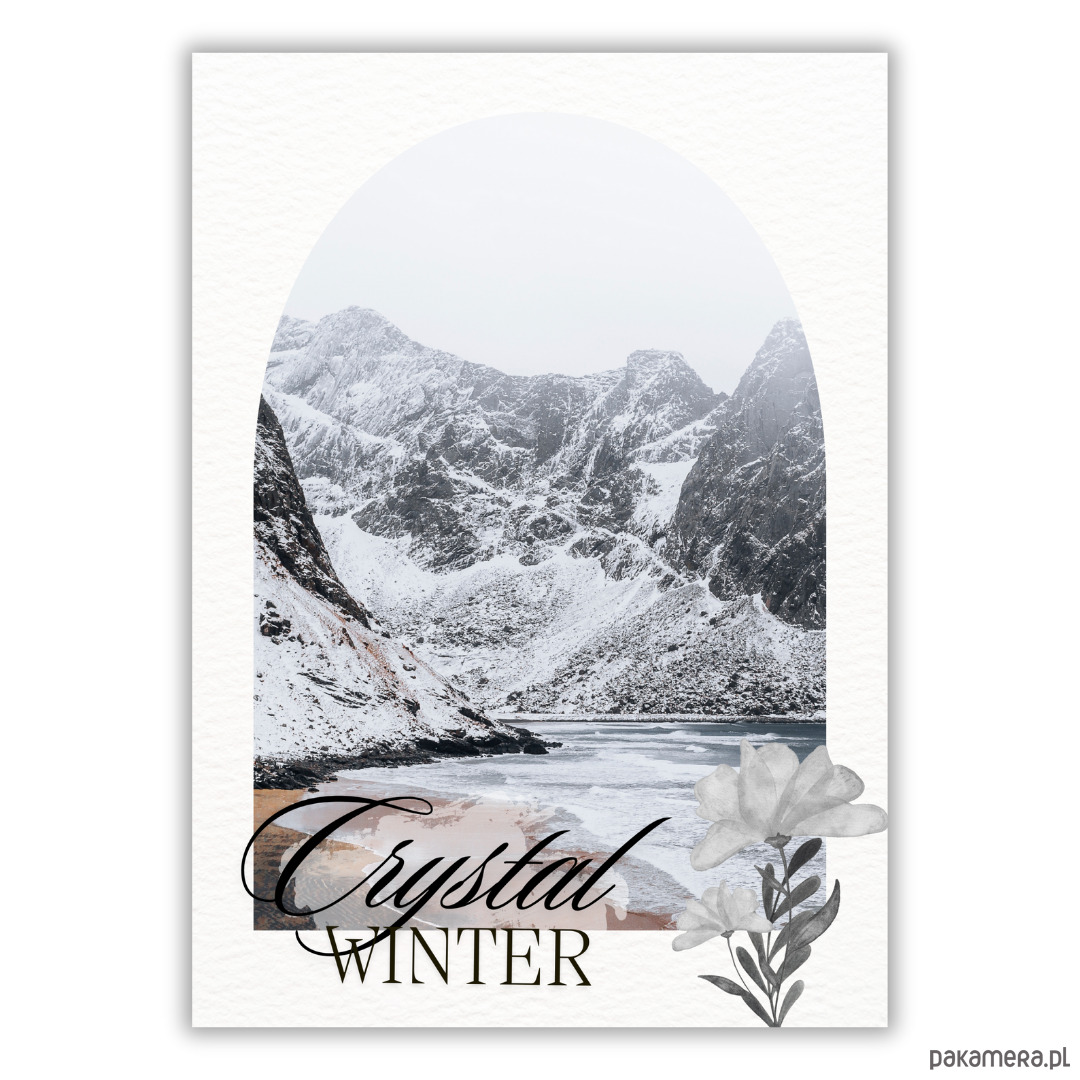 plakaty Plakat Crystal winter 2