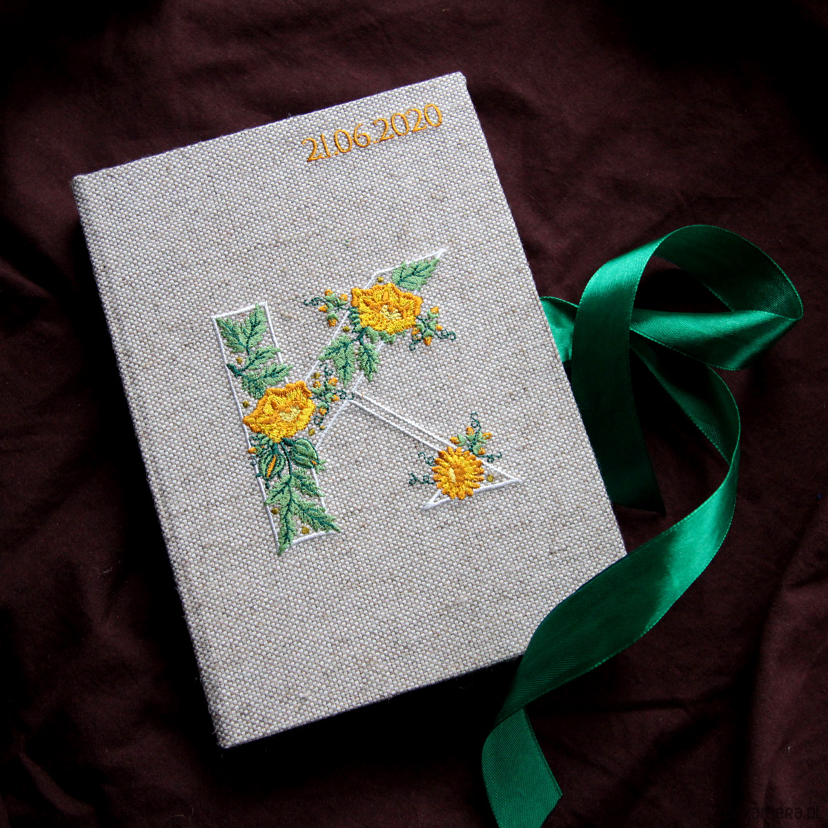 notatniki i albumy Notes personalizowany haftowany 6