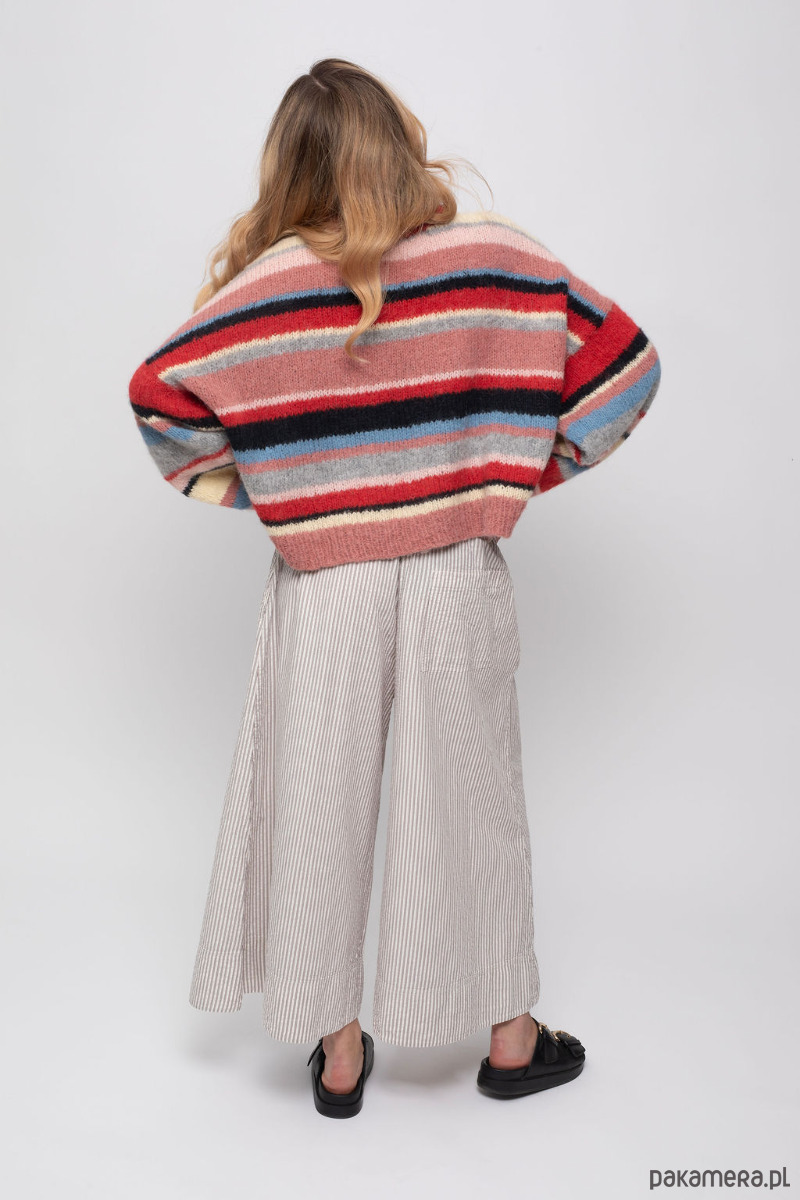 swetry damskie  Handmade Sunday Stripes Sweater 3