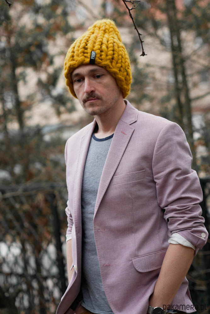 czapki damskie 100% wełna ciepła czapka Beanie w grubym splocie 3
