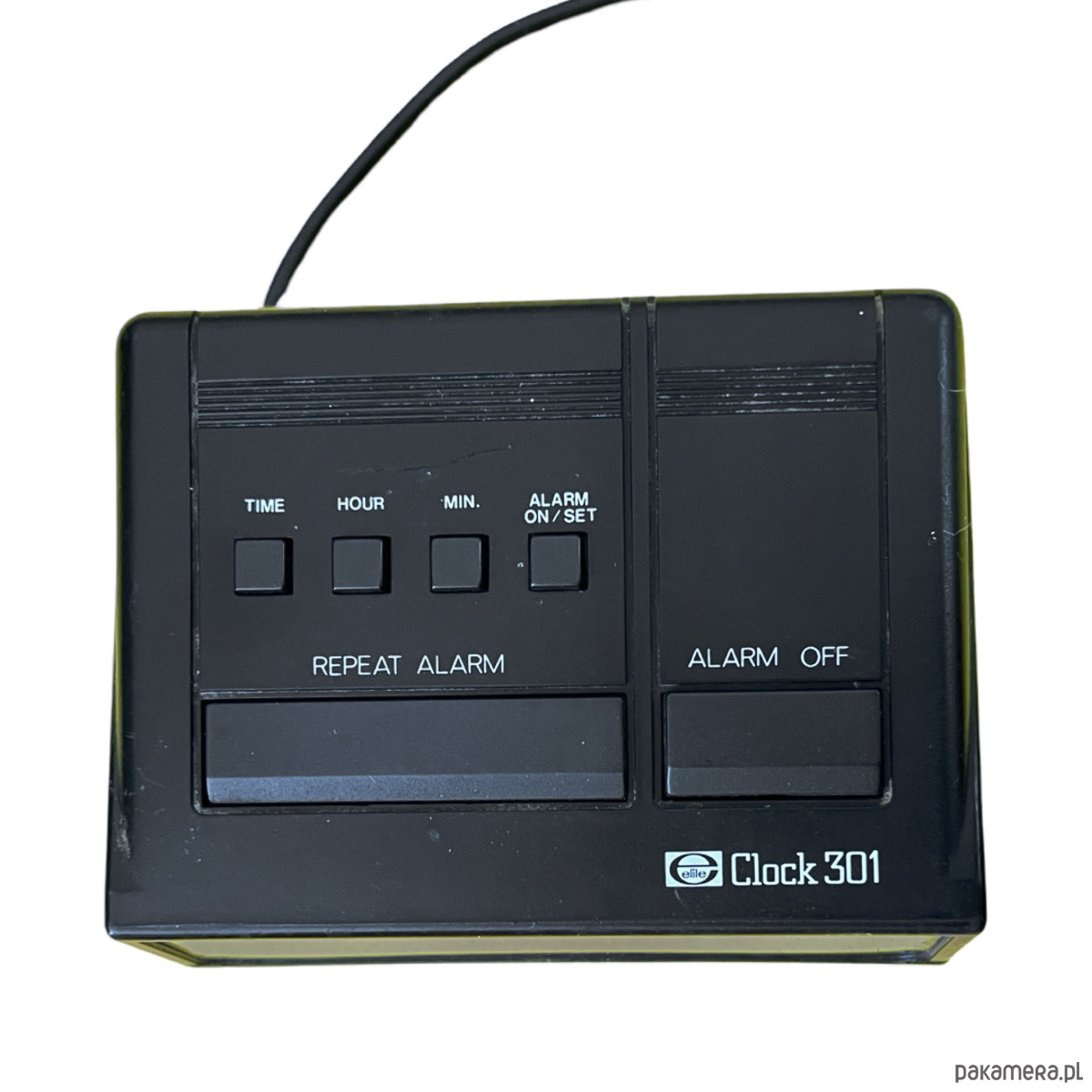 Zegar elektryczny / budzik Elite Clock 301, Niemcy lata 80