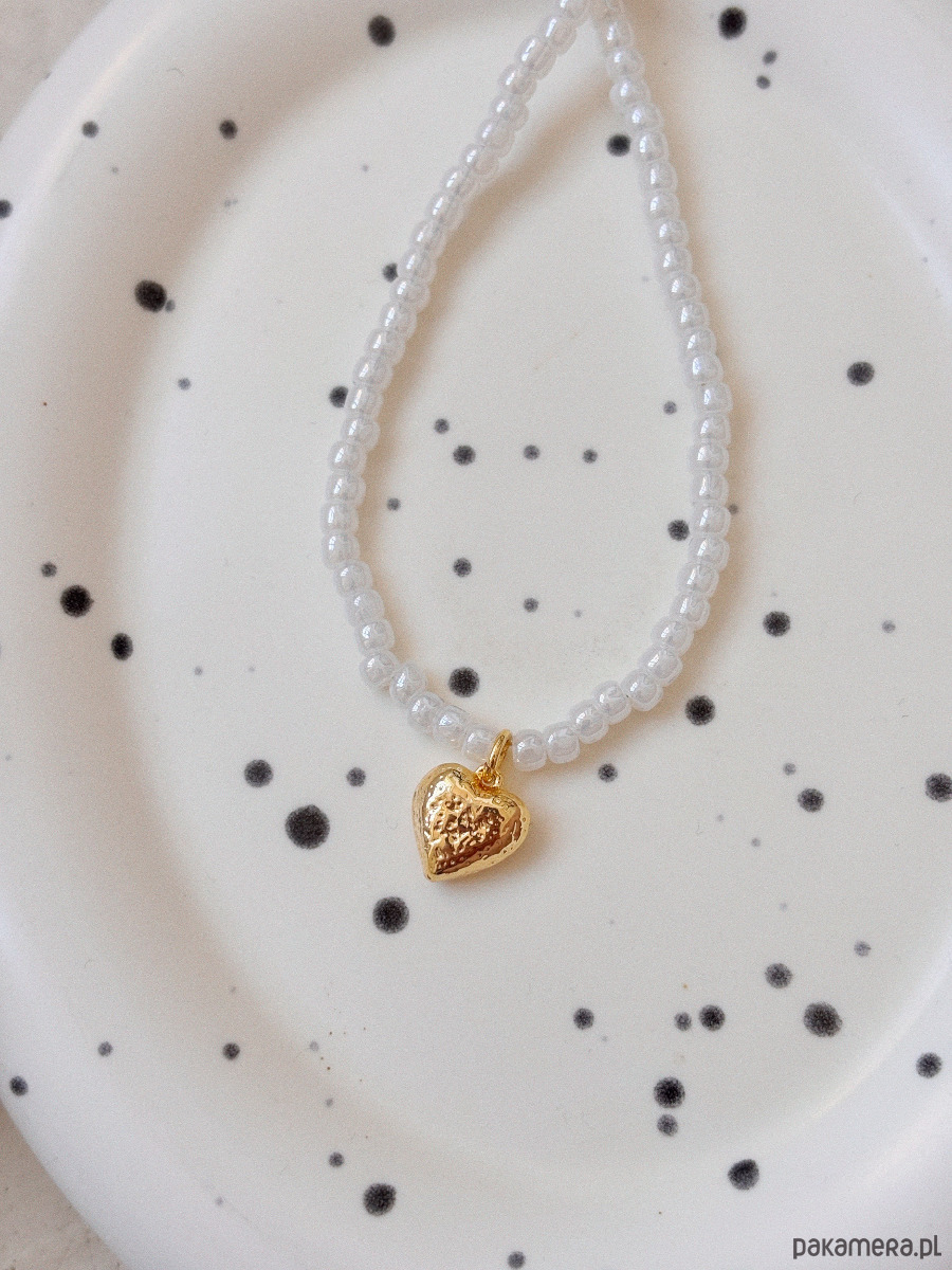 naszyjniki - inne Naszyjnik z sercem 5
