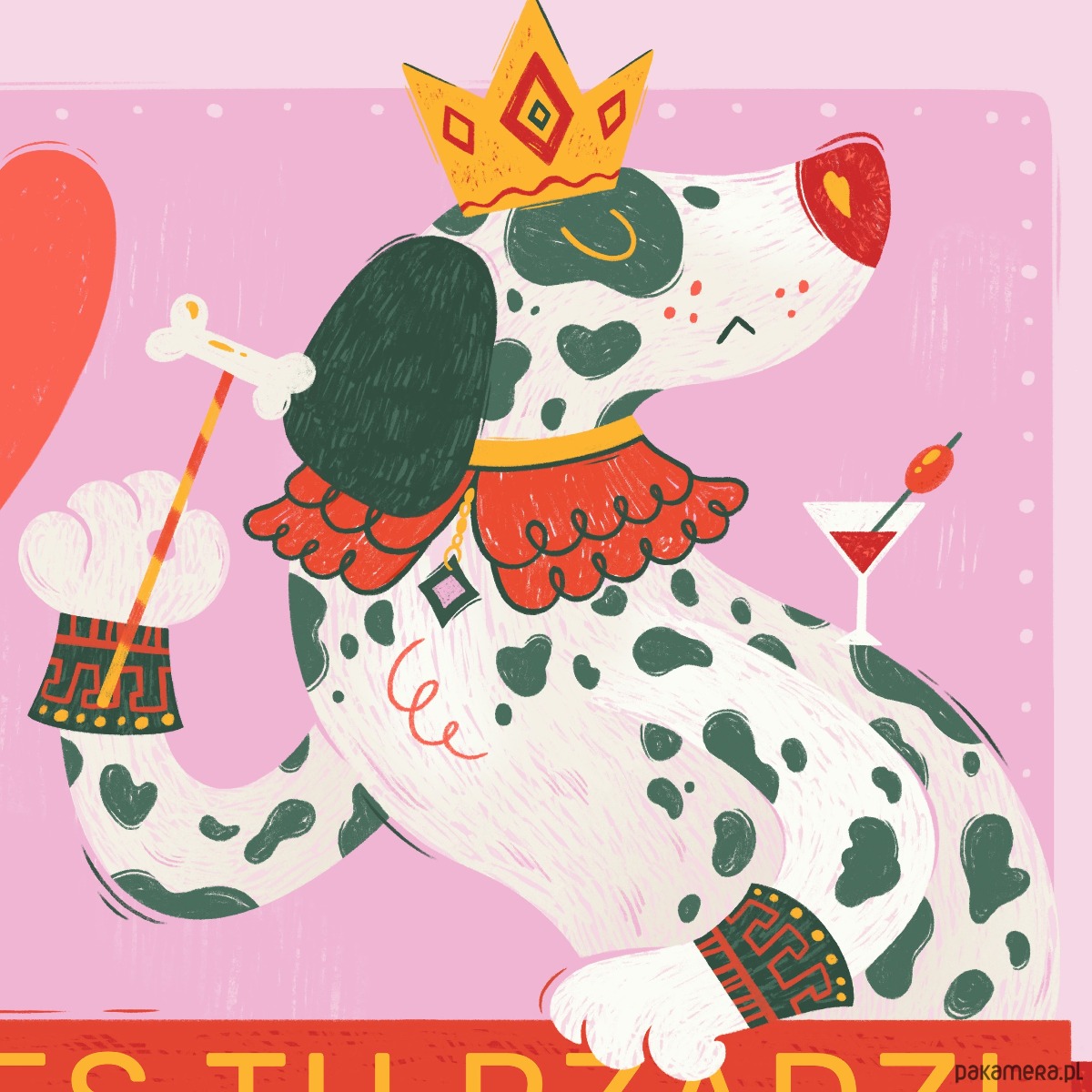 plakaty Plakat "Pies Król" 1