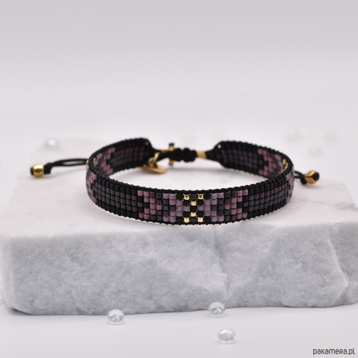 bransoletki na sznurku Tkana bransoletka 3