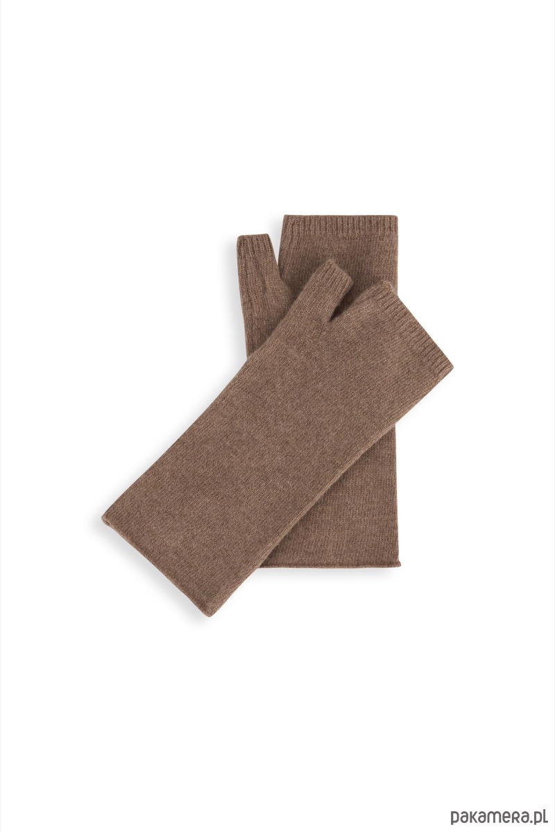 rękawiczki damskie Mitenki Merino & cashmere taupe 1
