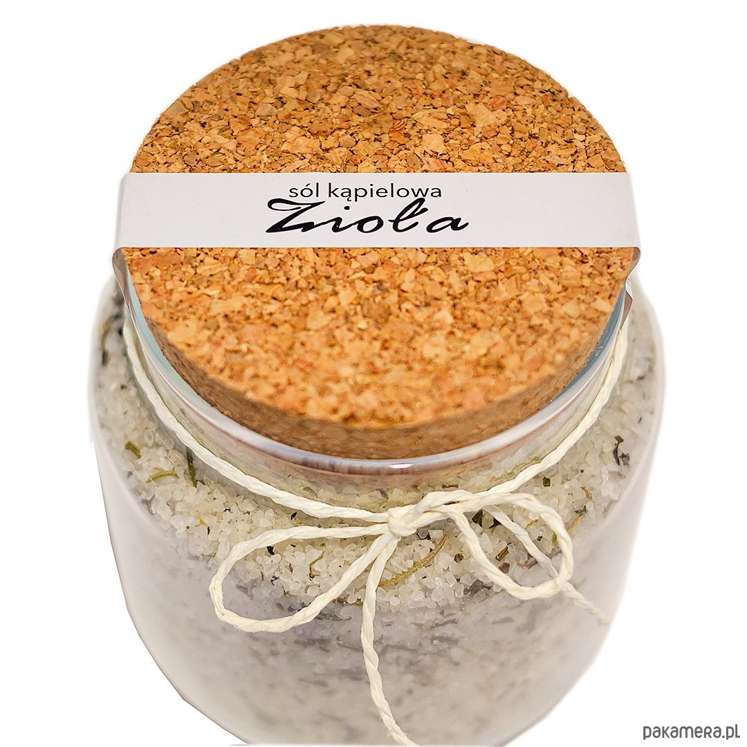produkty do kąpieli Sól kąpielowa Zioła 600g 2