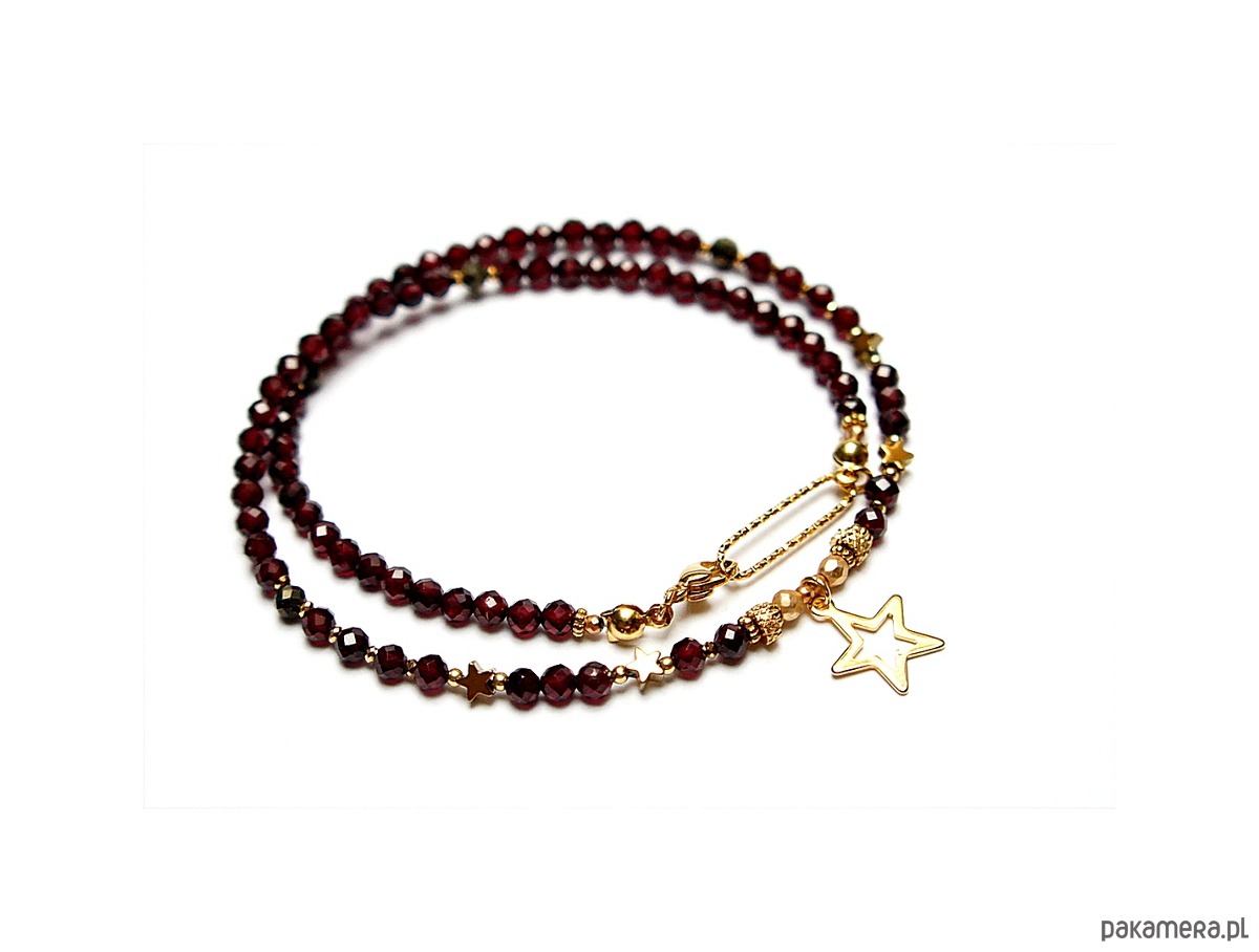 chokery Granaty choker vol. 14 /05.12.24/- Szlachetna kolekcja 3