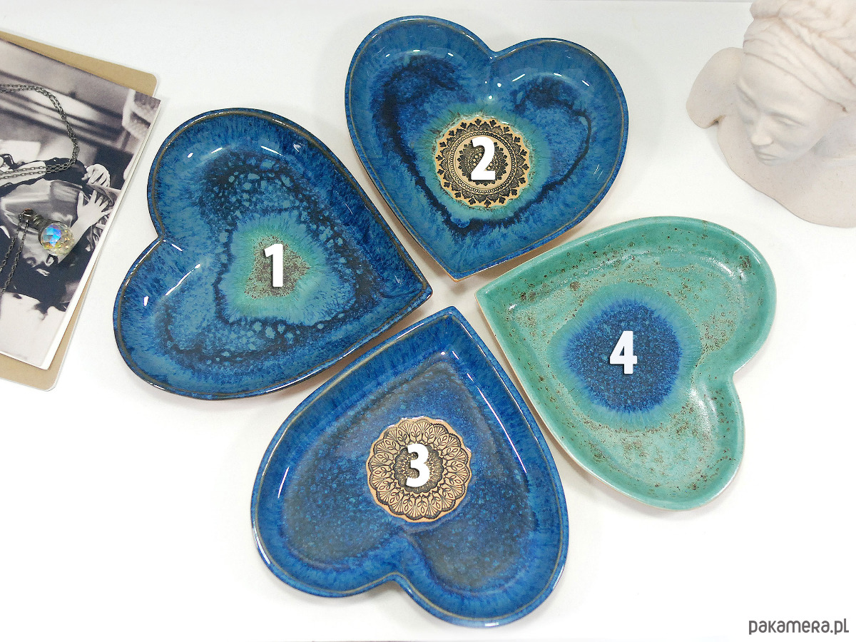 przechowywanie - różne Misa serce na stół, do łazienki, salonu 8