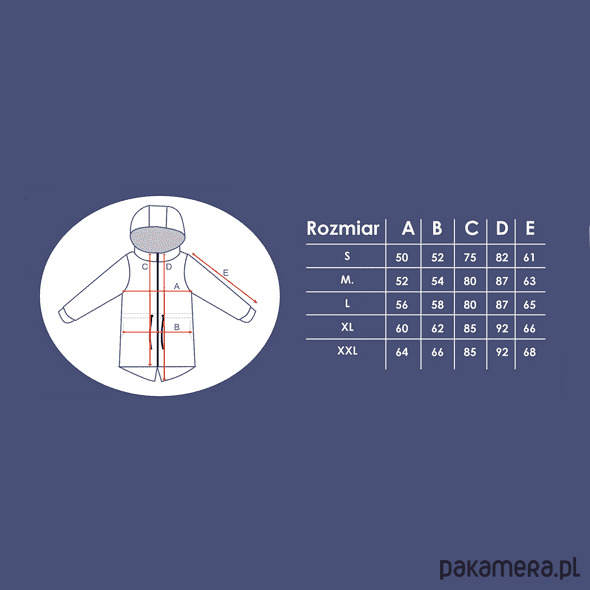 kurtki damskie Kurtka parka damska - LAS OMBRE 3
