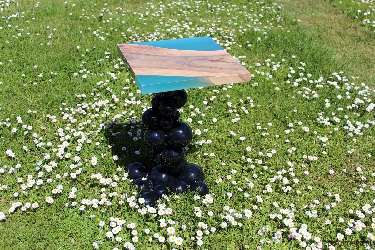 stoliki kawowe Stolik kawowy z żywicy epoksydowej 2