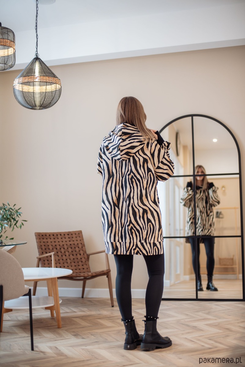 Bluza oversize Nina zebra - Pakamera.pl Bluza oversize Nina zebra - Pakamera.pl