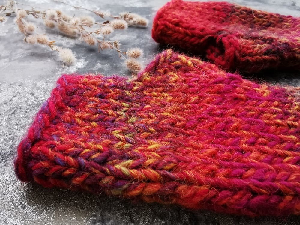 rękawiczki damskie MAXCOLOR mitenki "wesoły melanż" 3