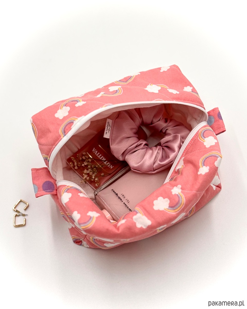 kosmetyczki Kosmetyczka kostka Tęcze 1