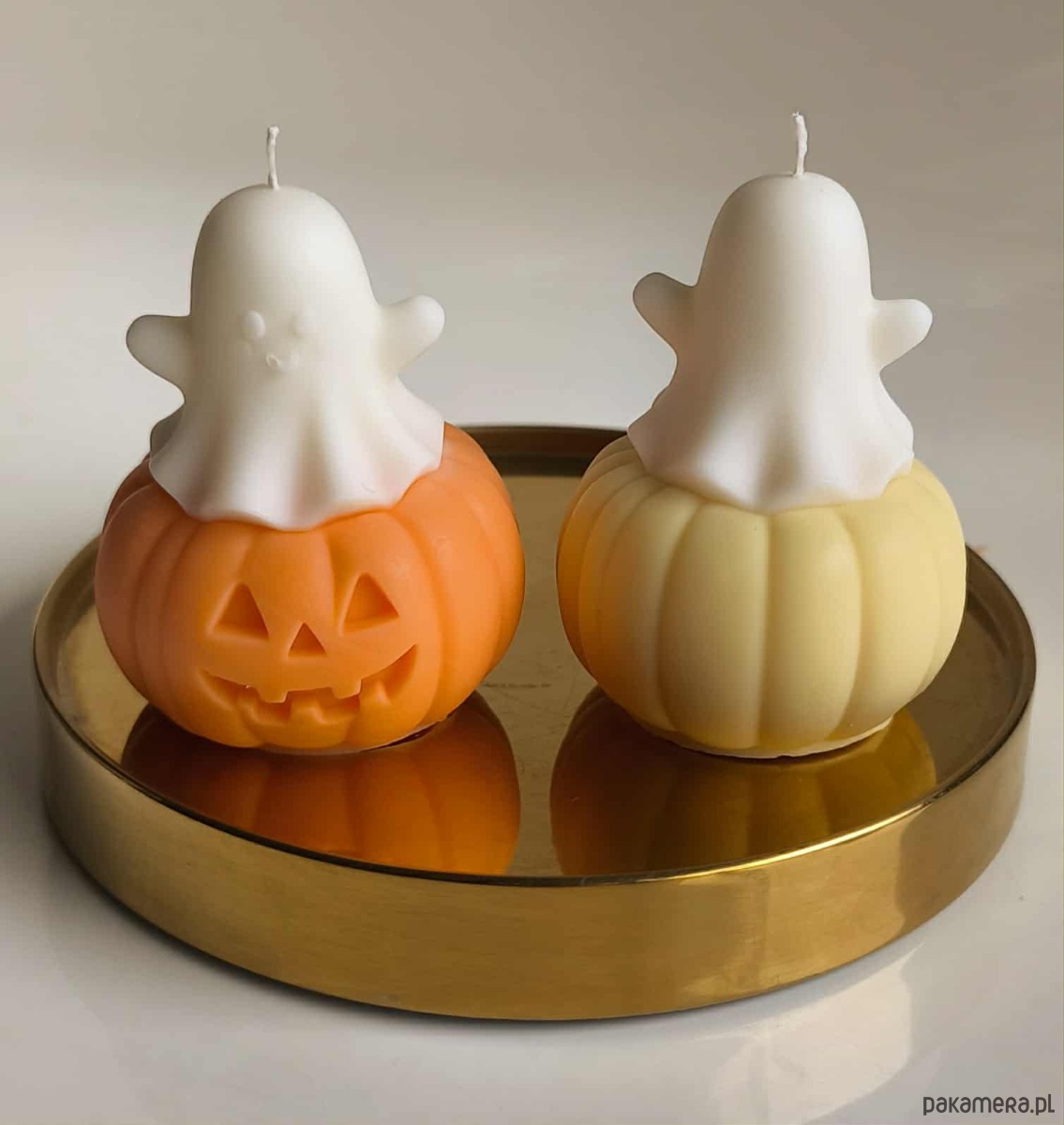świeczniki i świece Świeca sojowa duch halloween na dyni SOYLO 3