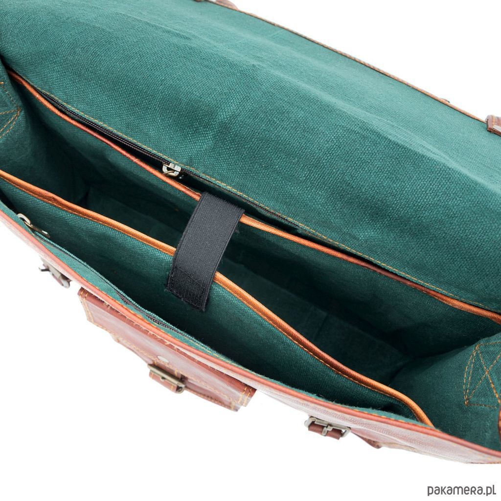 torby i nerki męskie Torba Vintage Męska Skórzana do Pracy Belveder BH72 4