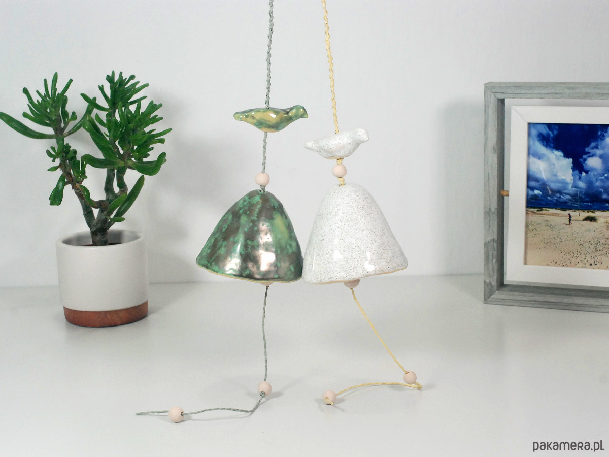 Ozdoby na ścianę Wisząca dekoracja ceramiczna do salonu, sypialni 5