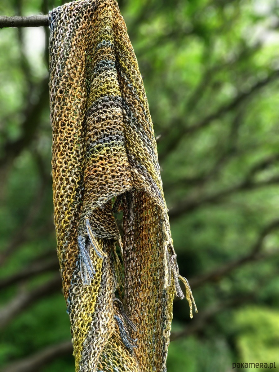 szale damskie Cytrusy / chustka 1