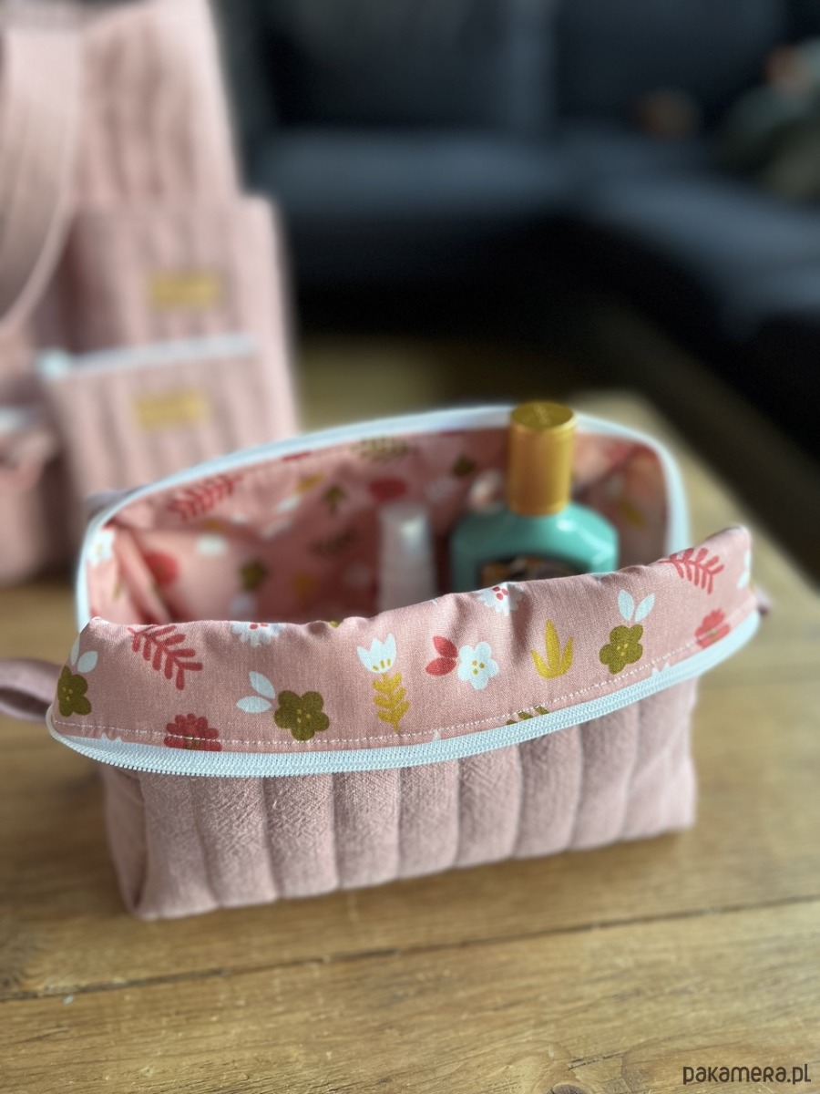 kosmetyczki Lniana kosmetyczka box 2
