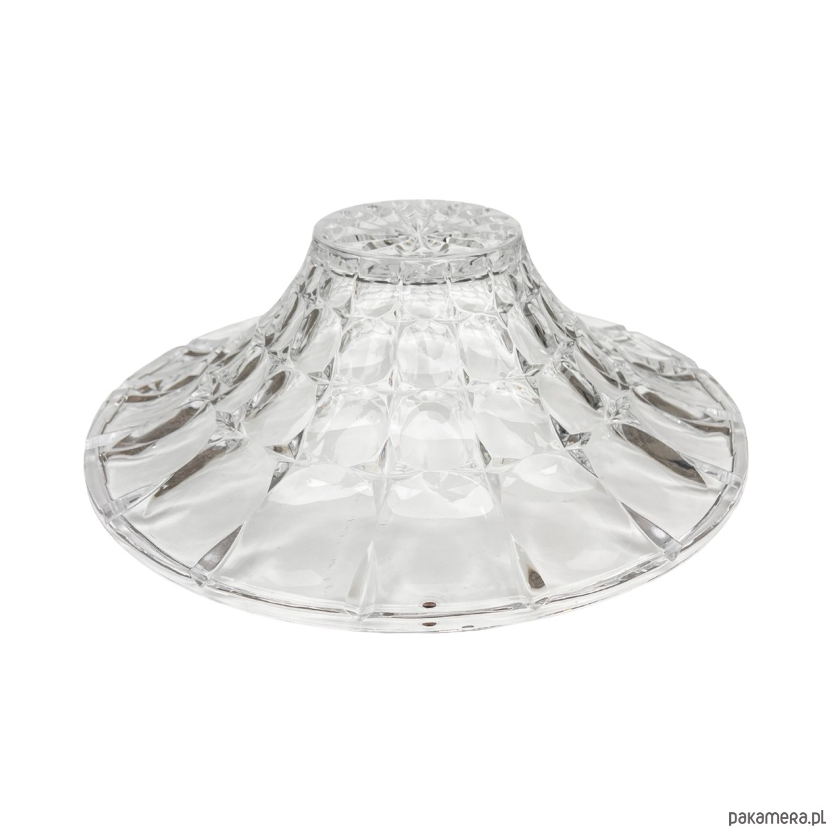 miski i misy Bohemia  misa kryształowa soczewkowa  Czechosłowacja  lata 70. 3