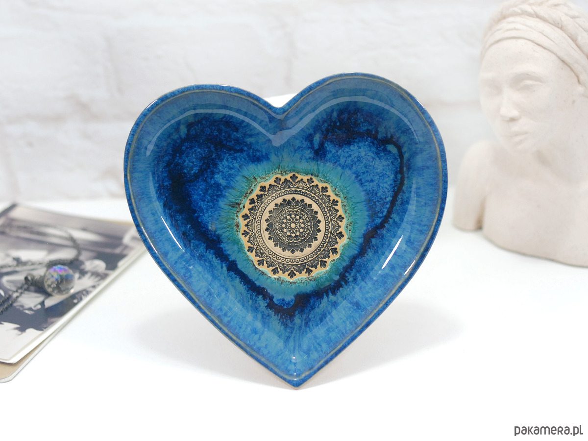 przechowywanie - różne Misa serce na stół, do łazienki, salonu 4