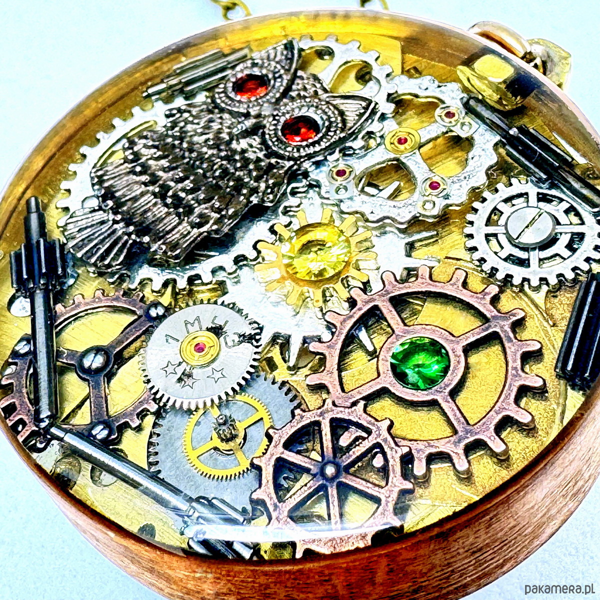 wisiory WISIOR dwustronny - SOWA (owl)  III - 3D 3