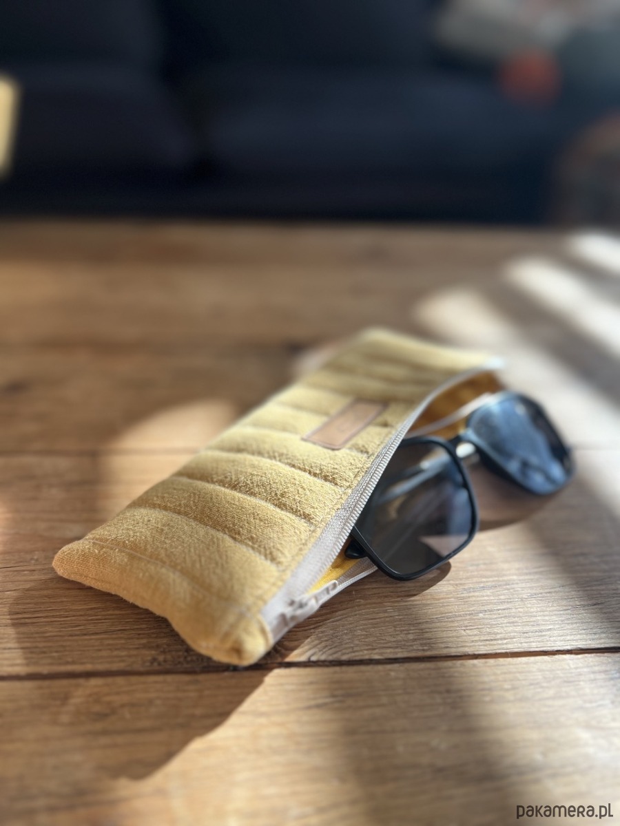 piórniki Piórnik lniany - musztarda 7