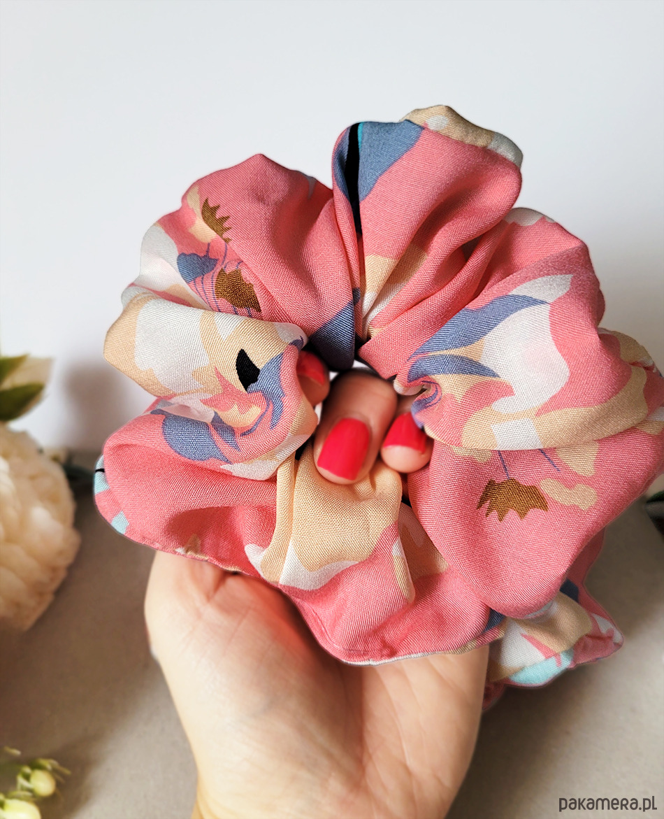 gumki do włosów Gumka Maxi Scrunchie Candy 1