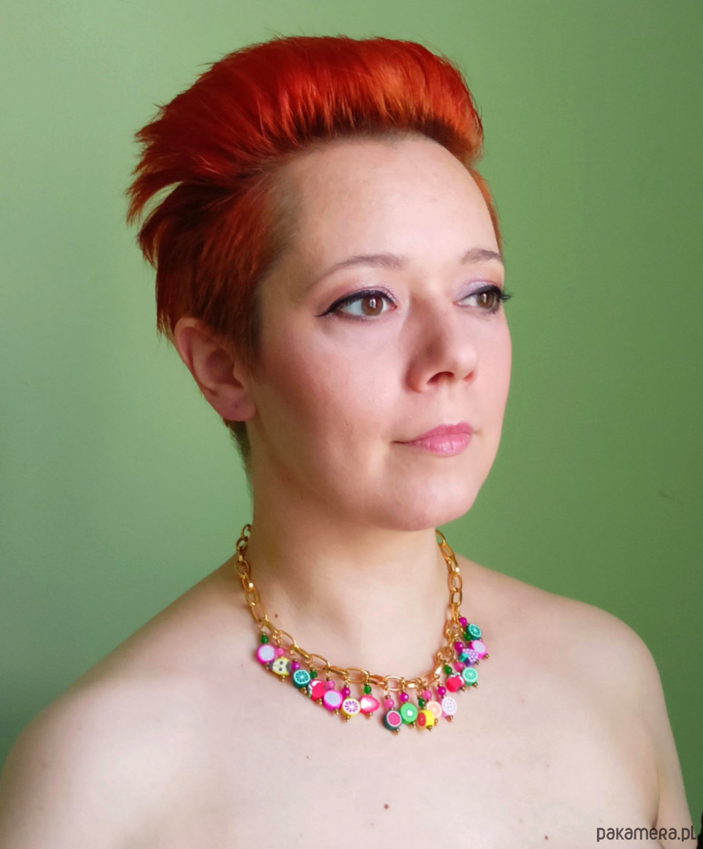 chokery Owocowy naszyjnik : choker : kolia 1