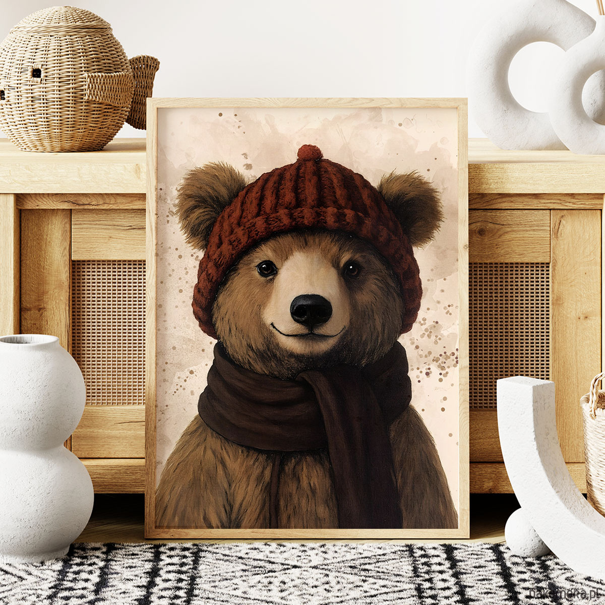 plakaty Plakat Misio brązowy 3