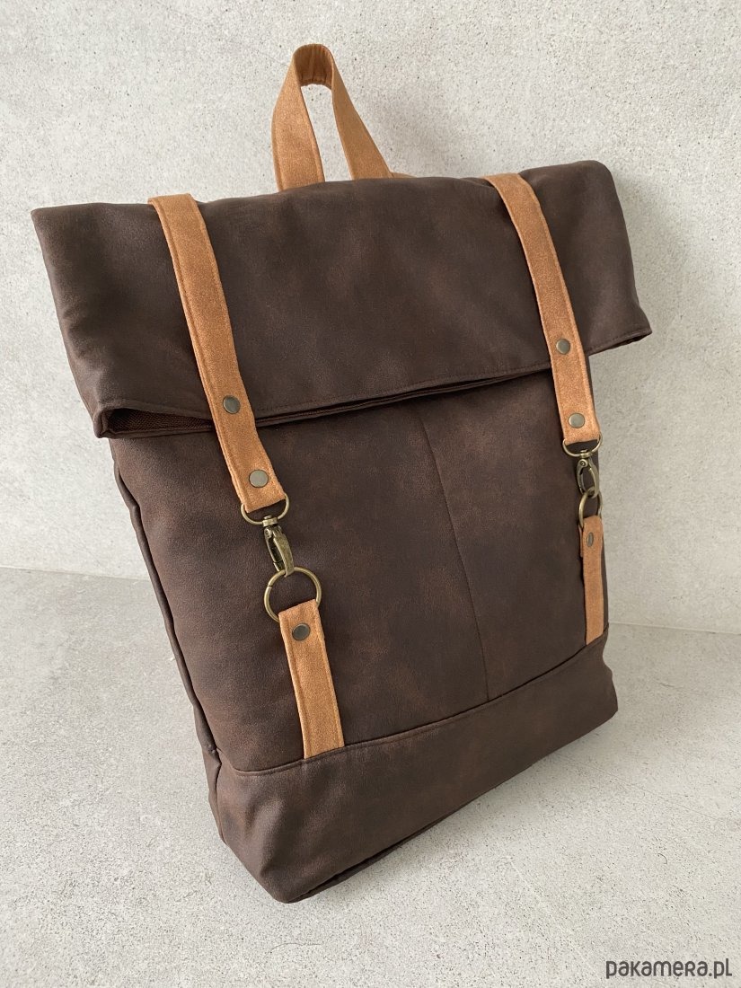 plecaki Plecak  włóczykija - brąz, cynamon 1