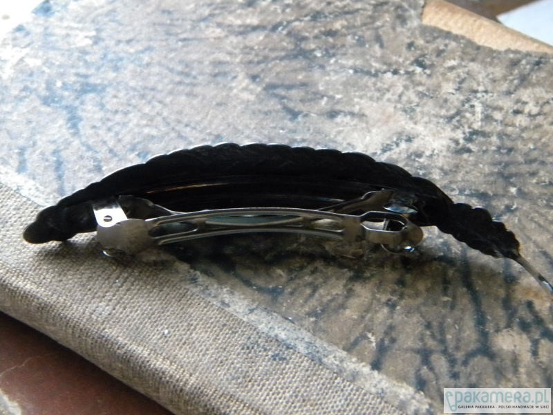 spinki i klamry do włosów Piórko - klamra do włosów 1