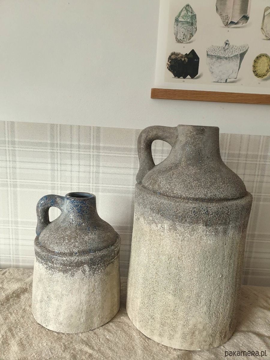 wazony Wazon dekoracyjny ceramika wys 33 cm średn 19 cm 8