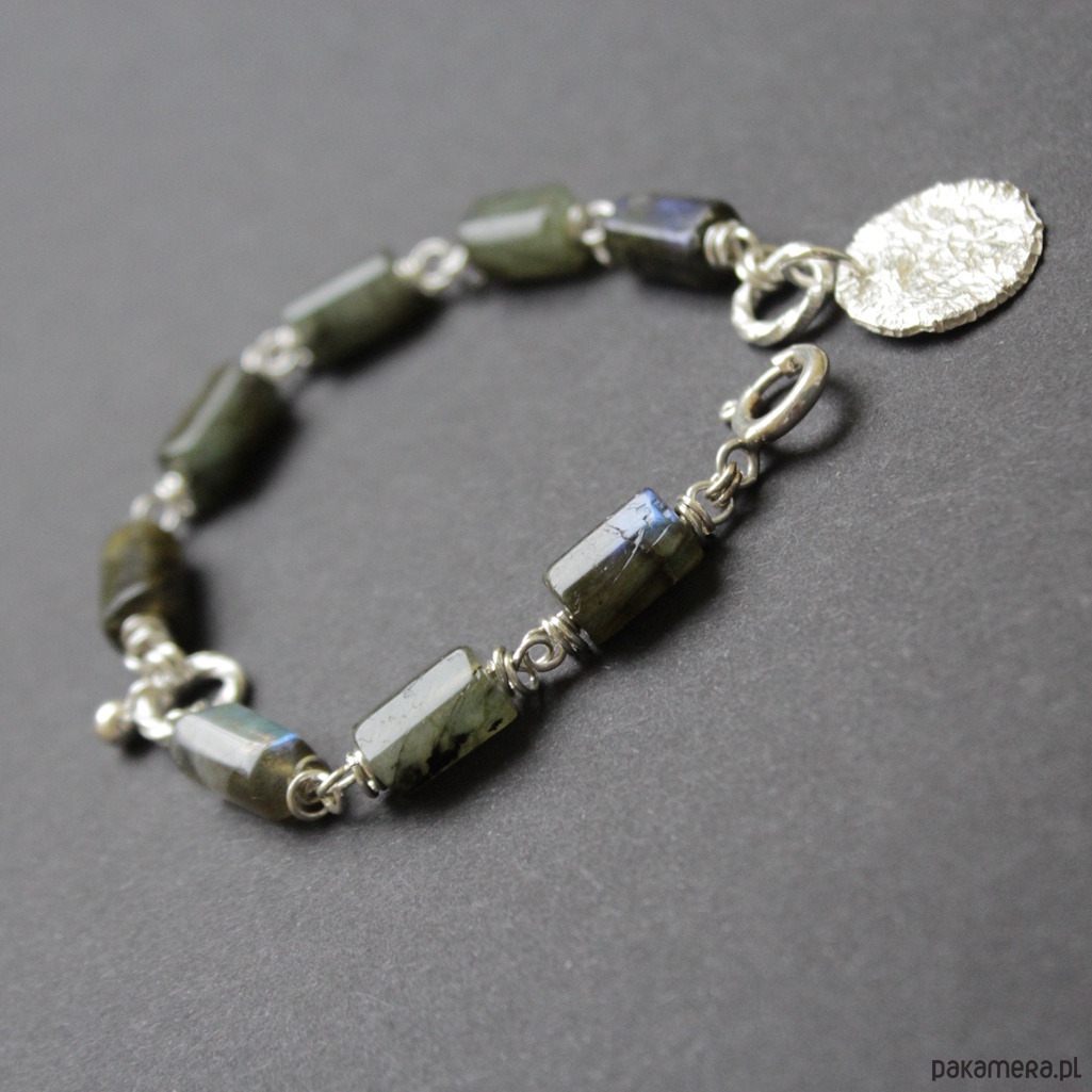 bransoletki z kamieni naturalnych Bransoletka Labrdoryt 5