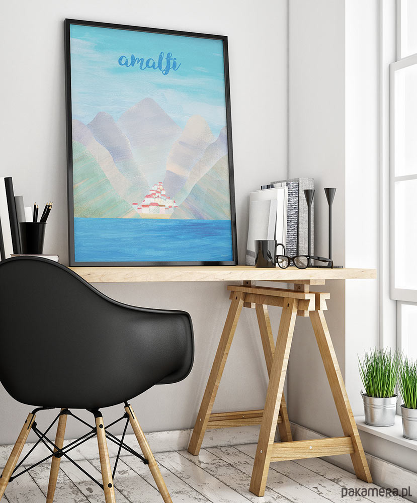 plakaty Plakat Amalfi - włoskie wybrzeże 2